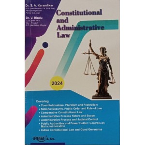 Aarti & Co.'s Constitutional & Administrative Law by Dr. S. A. Karandikar & Dr. V. Bindu For LL.M
